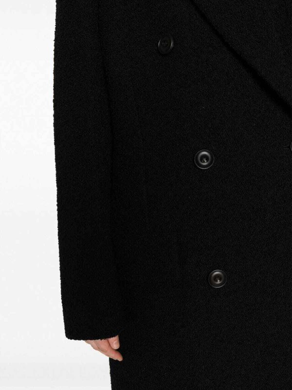 The Best Shops Acne Studios: short coats - Double-breasted wool coat