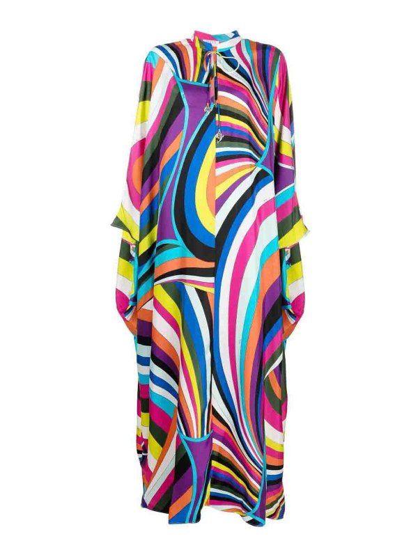 EMILIO PUCCI: マキシドレス - マキシドレス - マルチカラー