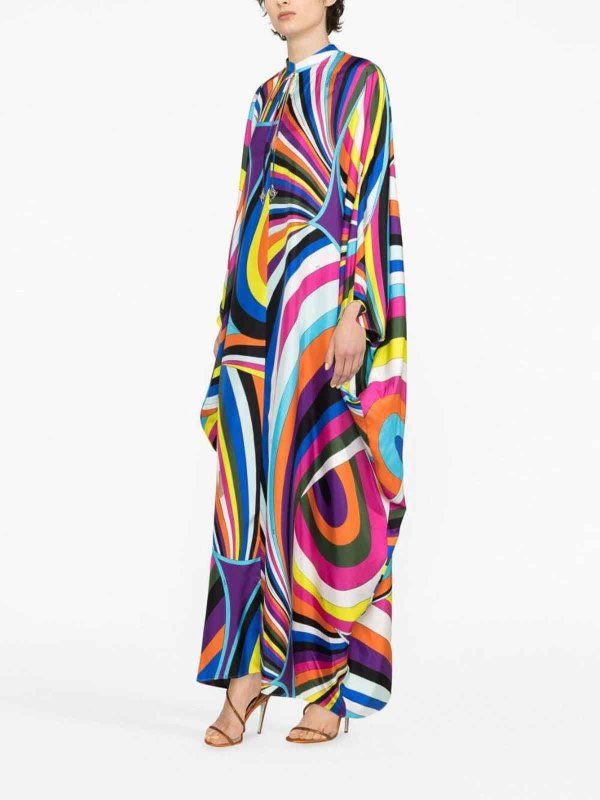 The Best Shops EMILIO PUCCI: マキシドレス - マルチカラー