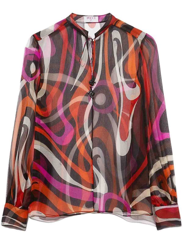 EMILIO PUCCI: Blusen online - Bluse - Bunt
