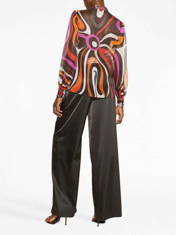 The Best Shops EMILIO PUCCI: Blusen - Bluse - Bunt