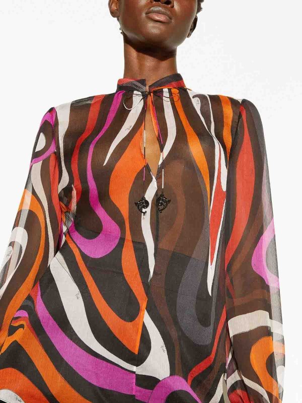 Bluse - Bunt shop online: EMILIO PUCCI