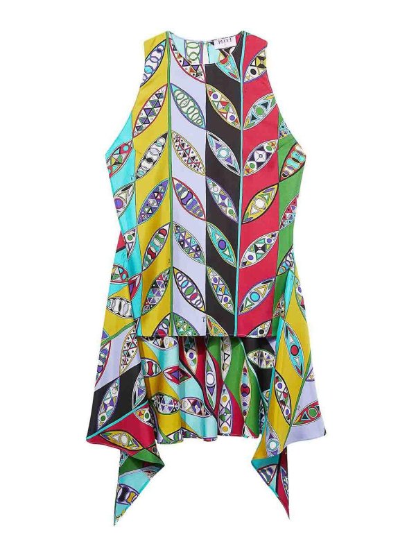 EMILIO PUCCI: Tops und Tank Tops - Top - Bunt