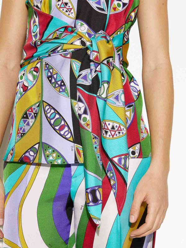 EMILIO PUCCI: Tops und Tank Tops online - Top - Bunt