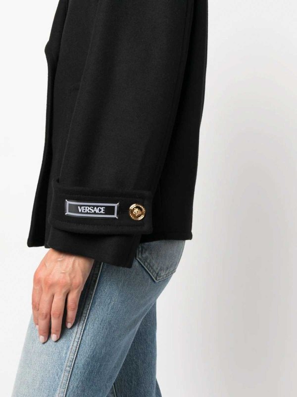 The Best Shops VERSACE: Abrigos cortos - Abrigo Corto - Negro