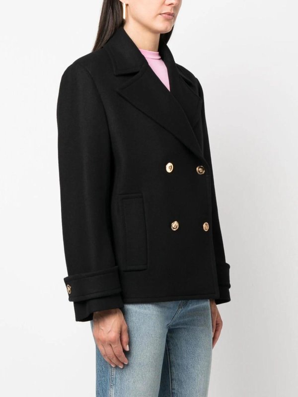 Abrigo Corto - Negro shop online: VERSACE