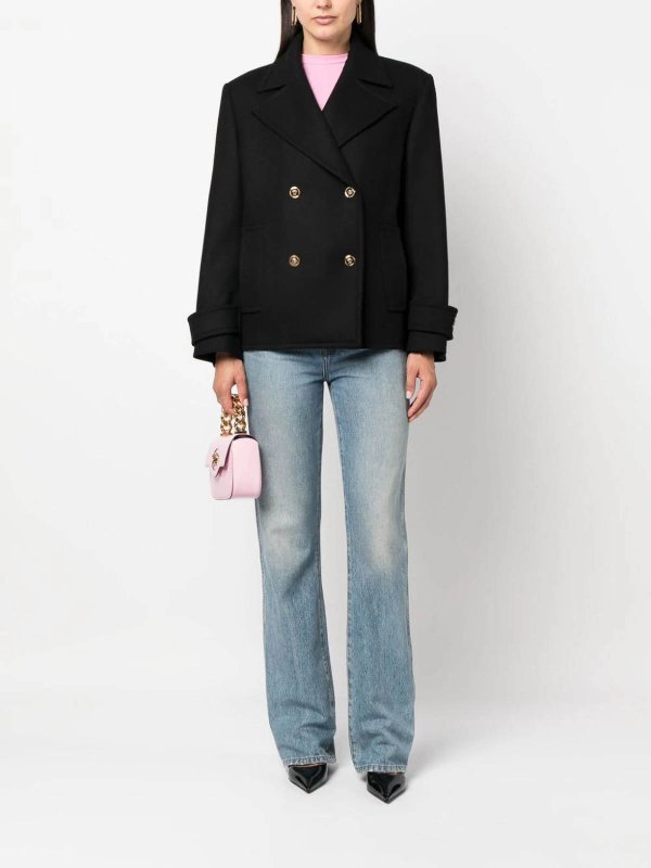 VERSACE buy online Abrigo Corto - Negro