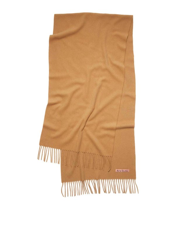 Acne Studios: Schals - Schal - Beige