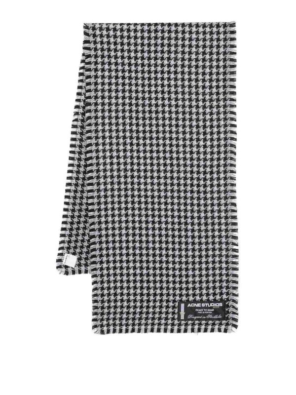 Acne Studios: Schals - Schal - Schwarz