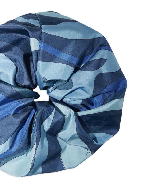 The Best Shops EMILIO PUCCI: cravatte e papillion - Elastico per capelli con stampa marmorizzata