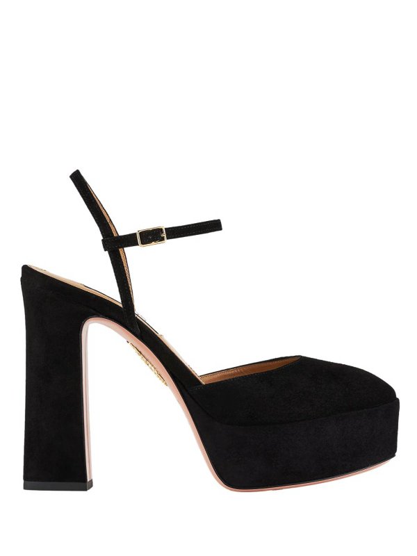 Aquazzura: sandals online - Groove plateau 120 mm