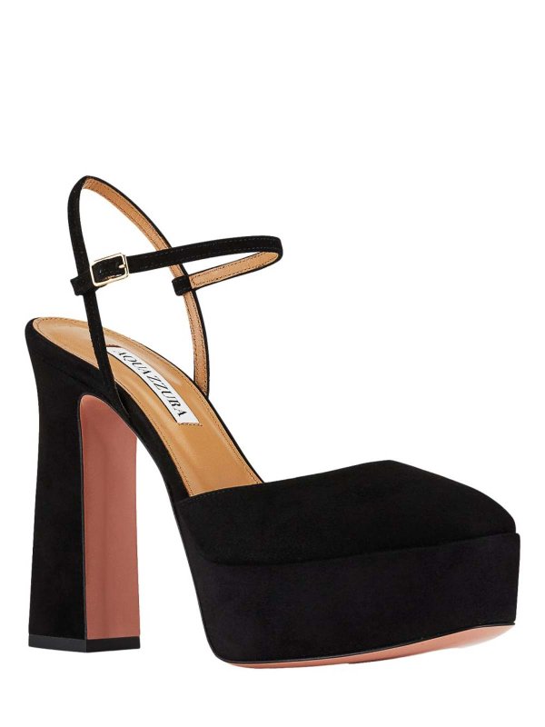 The Best Shops Aquazzura: sandals - Groove plateau 120 mm