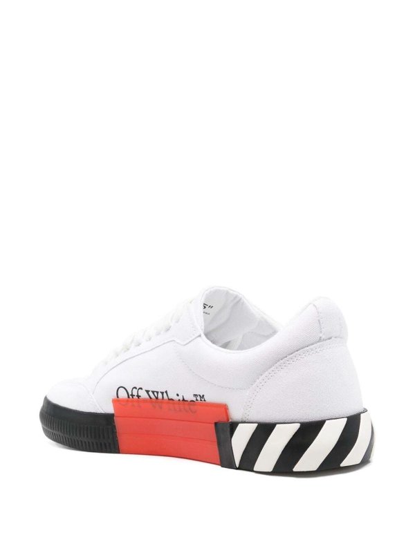 The Best Shops OFF-WHITE: trainers - Low vulcanised sneaker