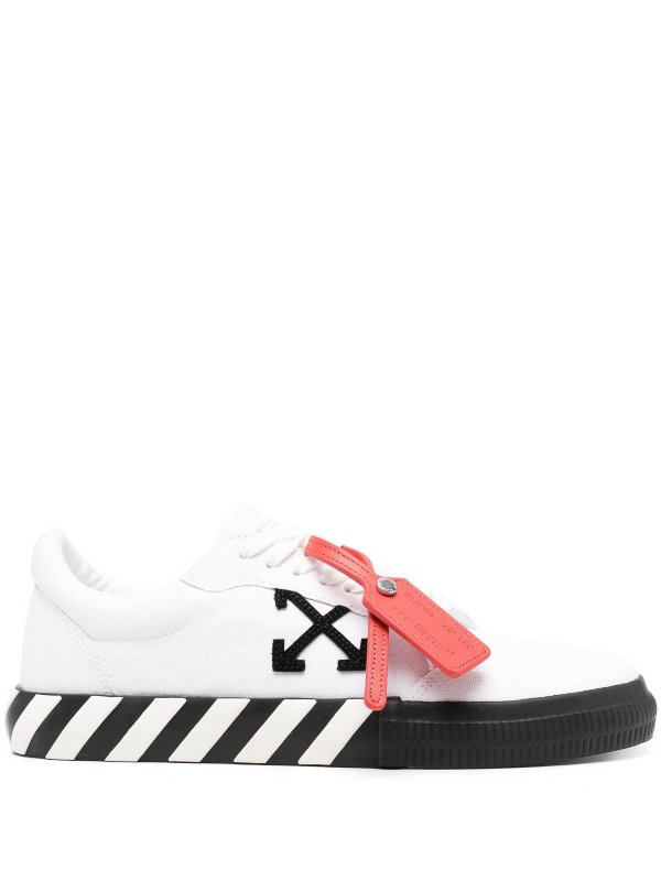 Low vulcanised sneaker shop online: OFF-WHITE