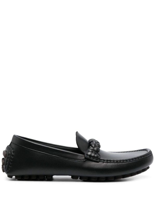 The Best Shops Gianvito Rossi: Loafers & Slippers - Calf glove loafers