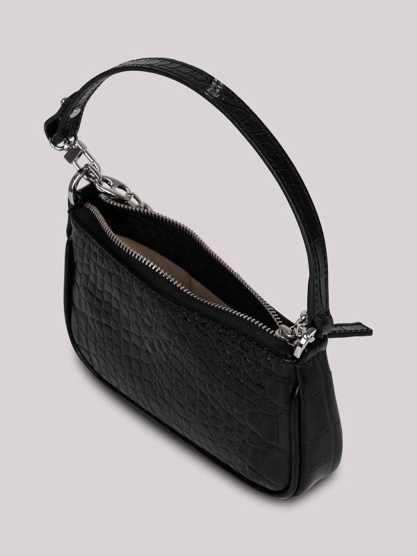 Embossed shoulder bag shop online: BY FAR