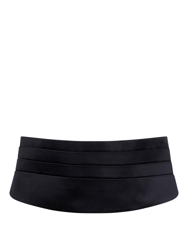 DOLCE & GABBANA: belts - Silk cummerbund