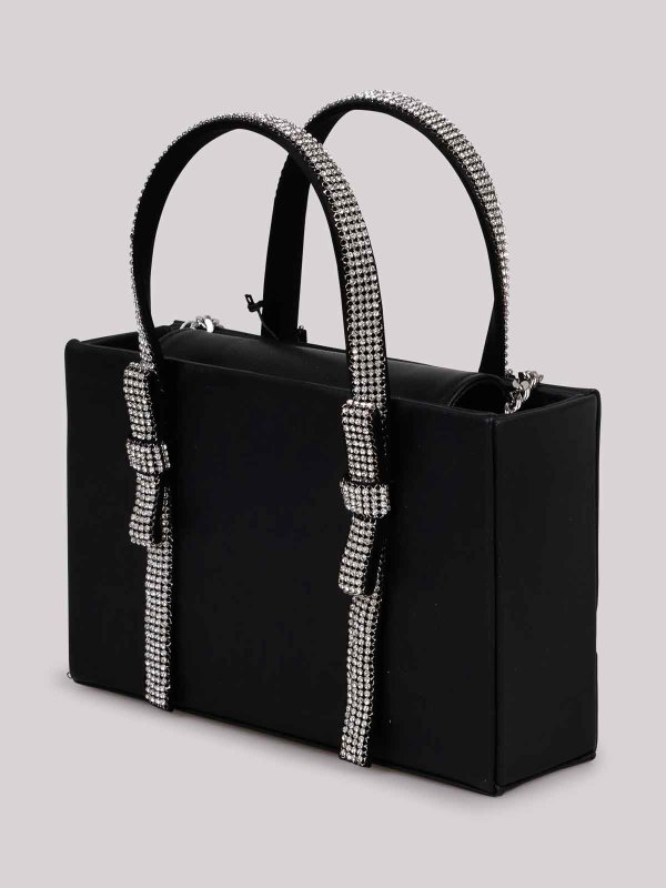 The Best Shops KARA: totes bags - Mini crystal bow tote bag