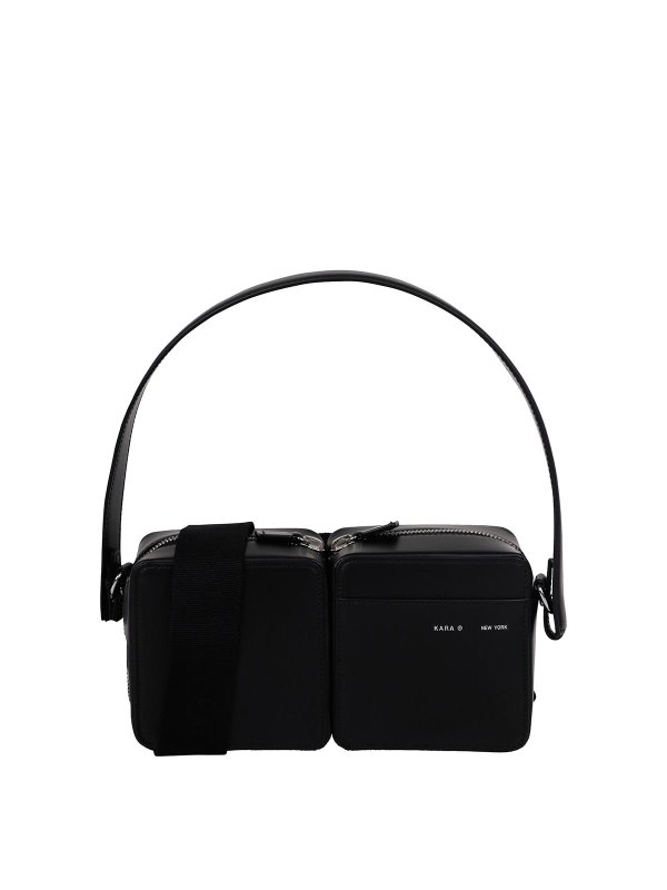 KARA: shoulder bags - Leather shoulder bag