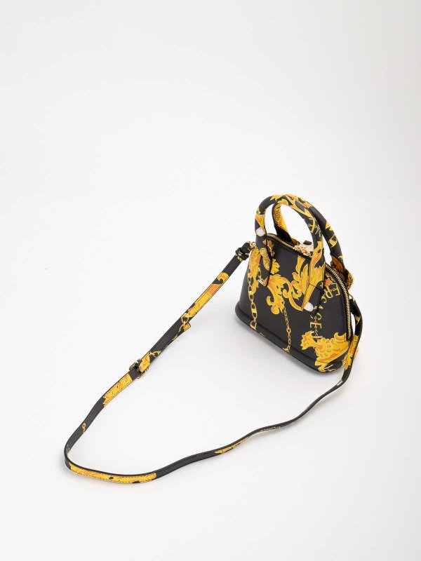 クロスボディバッグ - 黒 shop online: Versace Jeans Couture