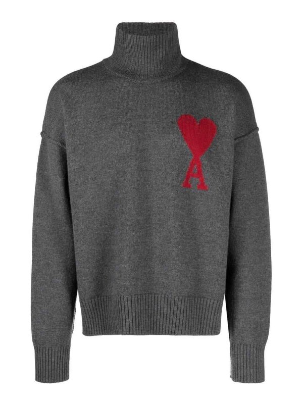 AMI PARIS: crew necks - Adc  turtle neck
