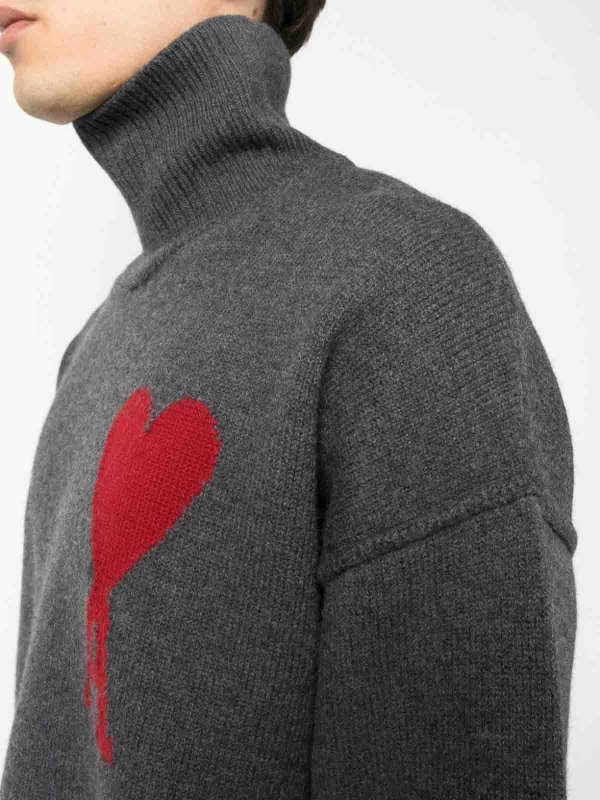 AMI PARIS: crew necks online - Adc  turtle neck