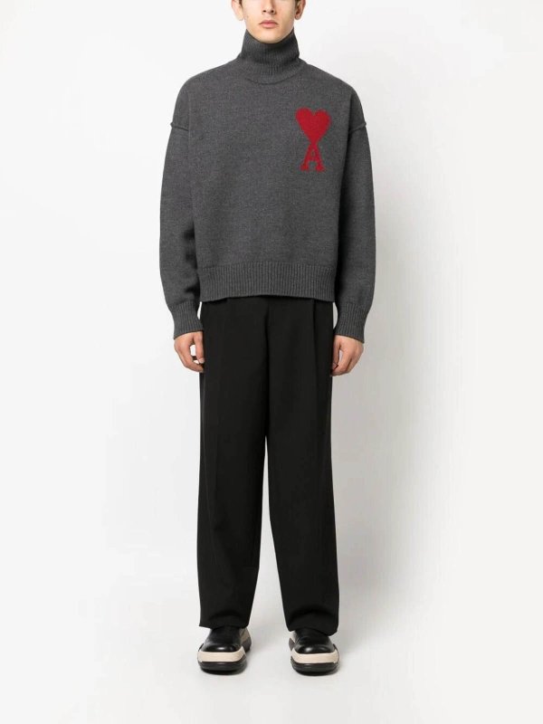 The Best Shops AMI PARIS: crew necks - Adc  turtle neck