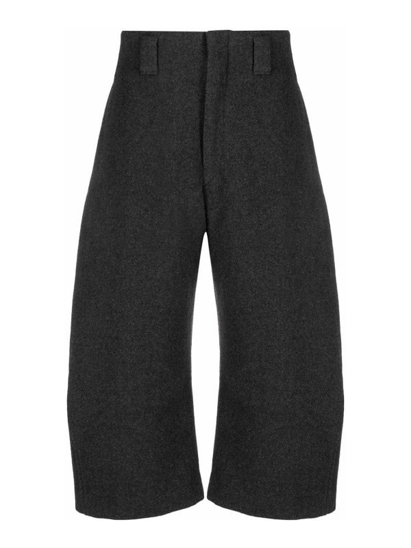 LEMAIRE: Hosen Shorts - Shorts - Grau