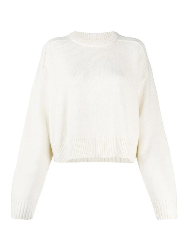LOULOU STUDIO: crew necks - Boxy sweater