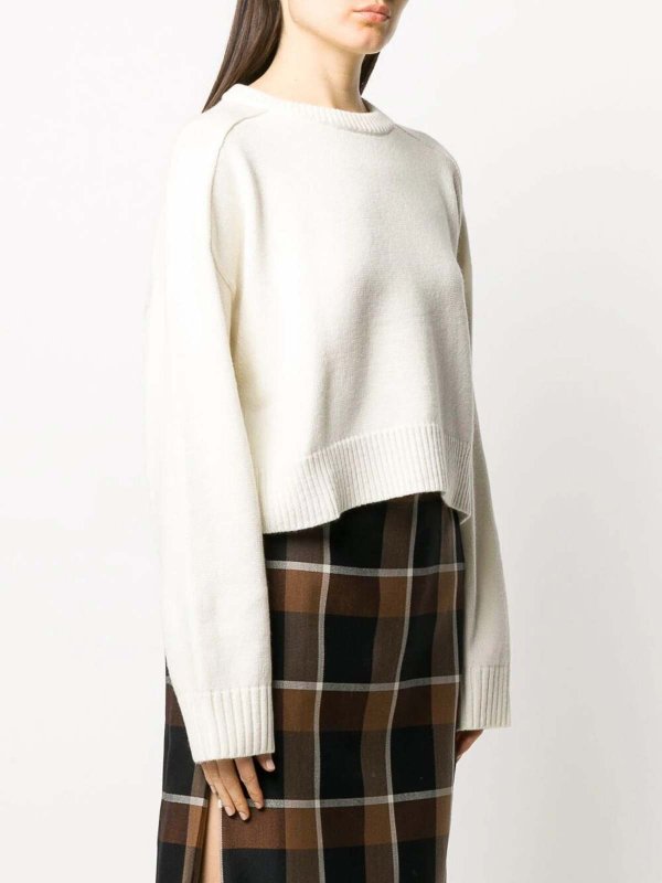 LOULOU STUDIO: crew necks online - Boxy sweater