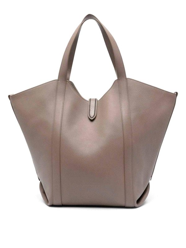 BRUNELLO CUCINELLI: totes bags - Leather bag