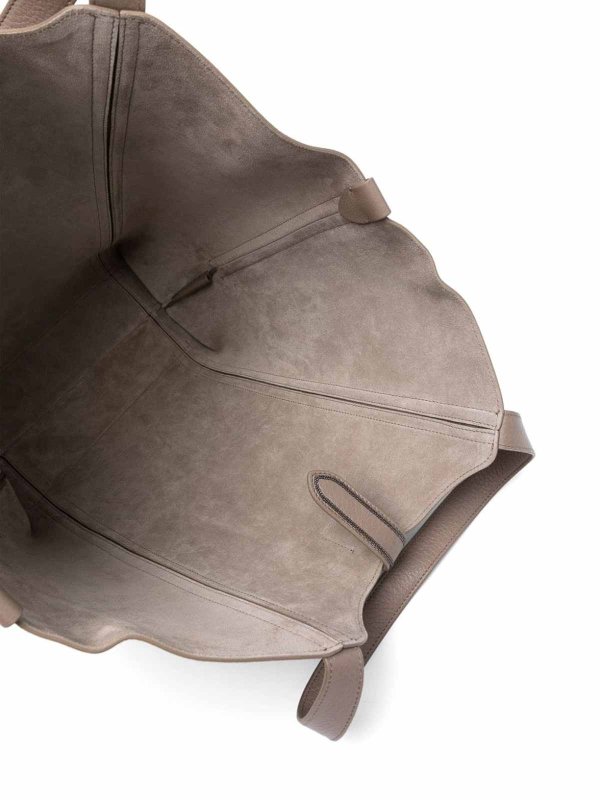 Leather bag shop online: BRUNELLO CUCINELLI
