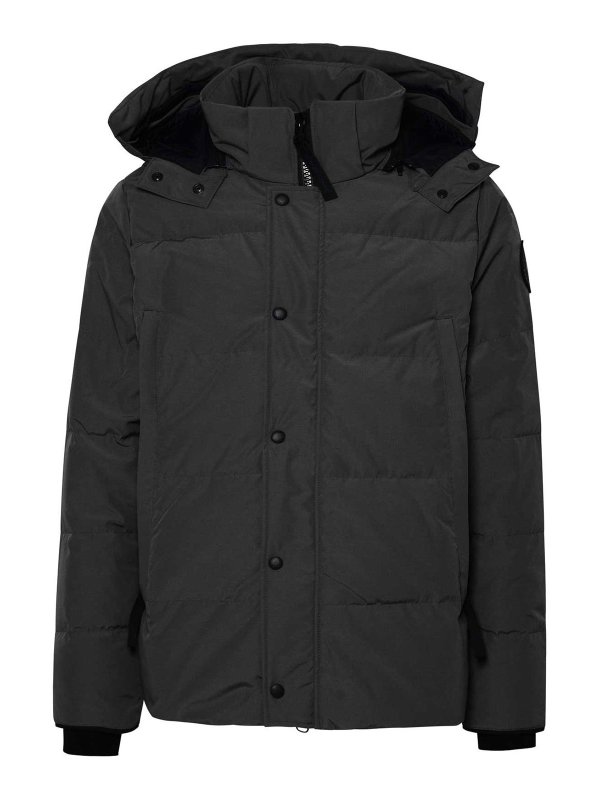 Canada Goose: ダウン・ハイテクジャケット - ダウンジャケット - グレー