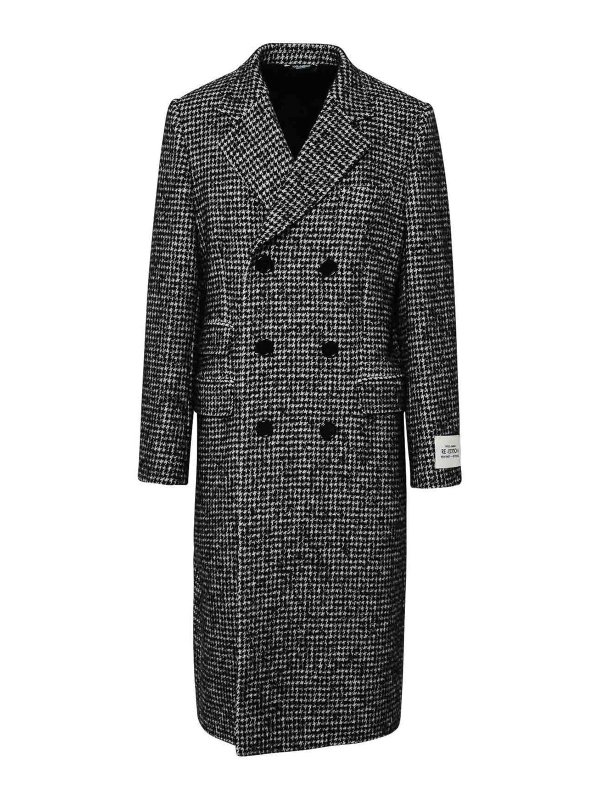 DOLCE & GABBANA: short coats - Patterned coat