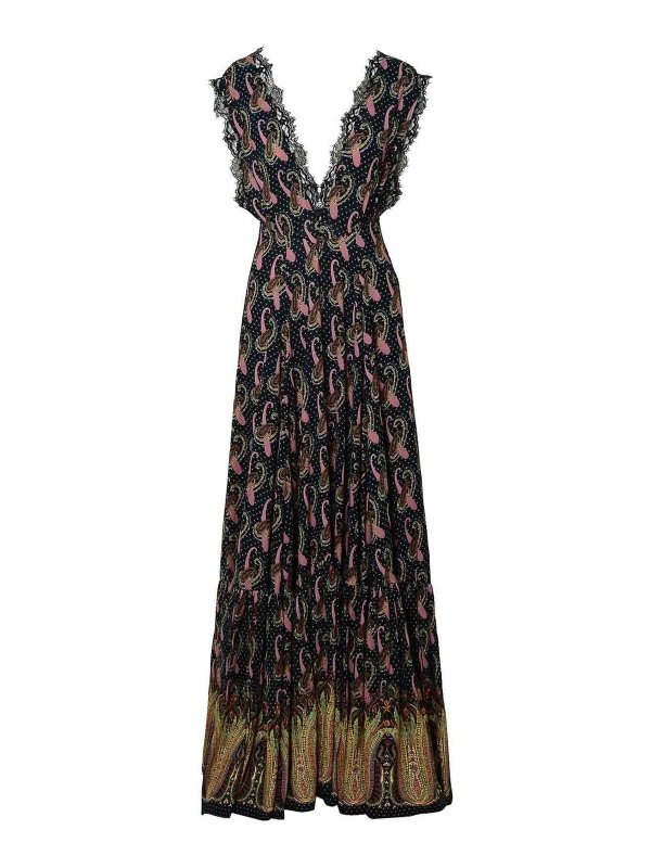 ETRO: Maxikleider - Maxikleid - Schwarz