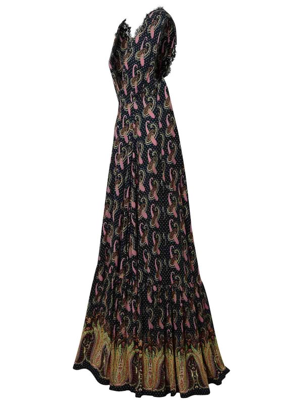 The Best Shops ETRO: Maxikleider - Maxikleid - Schwarz