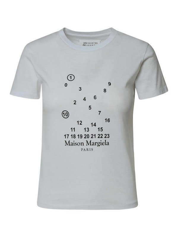 Maison Margiela: t-shirts - Logo T-shirt