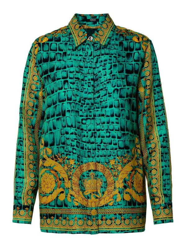 VERSACE: shirts - Baroque shirt