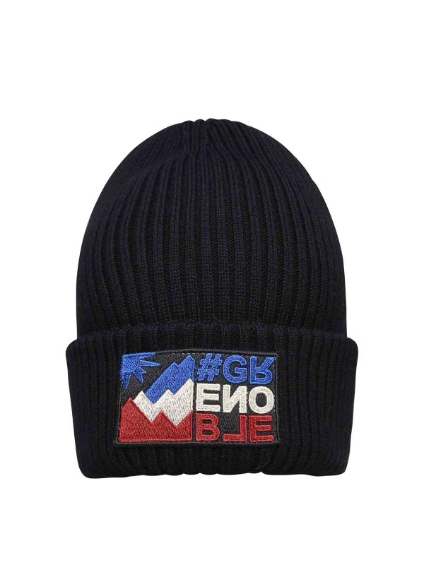MONCLER: cappelli - Berretto logo