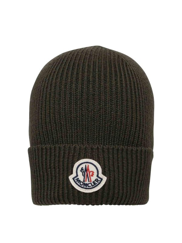 MONCLER: cappelli - Berretto logo