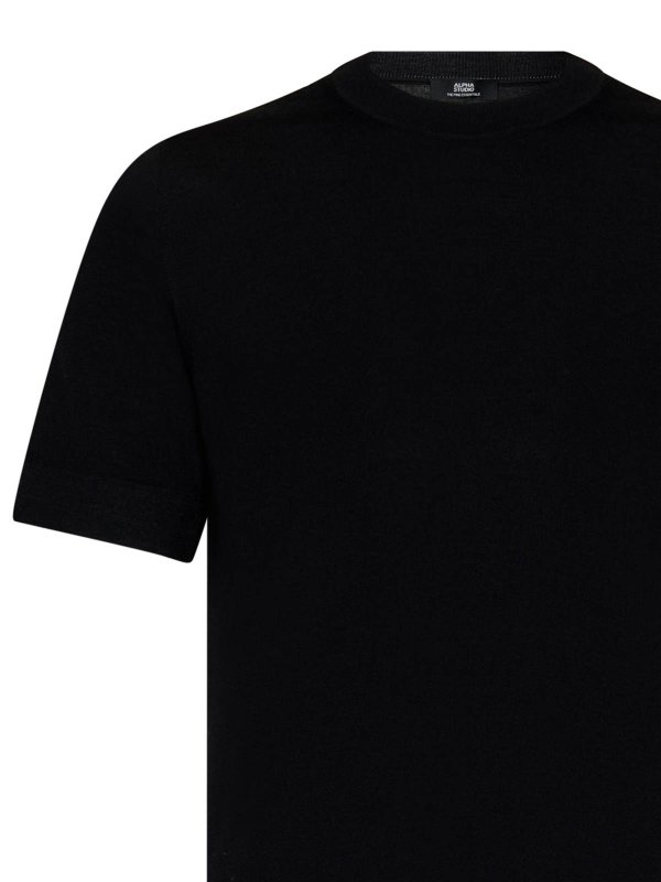 The Best Shops ALPHA STUDIO: t-shirt - T-shirt nera