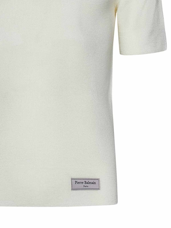 The Best Shops Balmain: ポロシャツ - ポロシャツ - 白