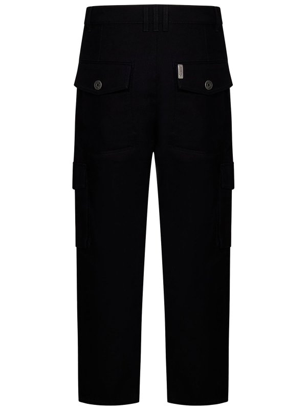 Balmain: カジュアルトラウザー online - カジュアルパンツ - 黒