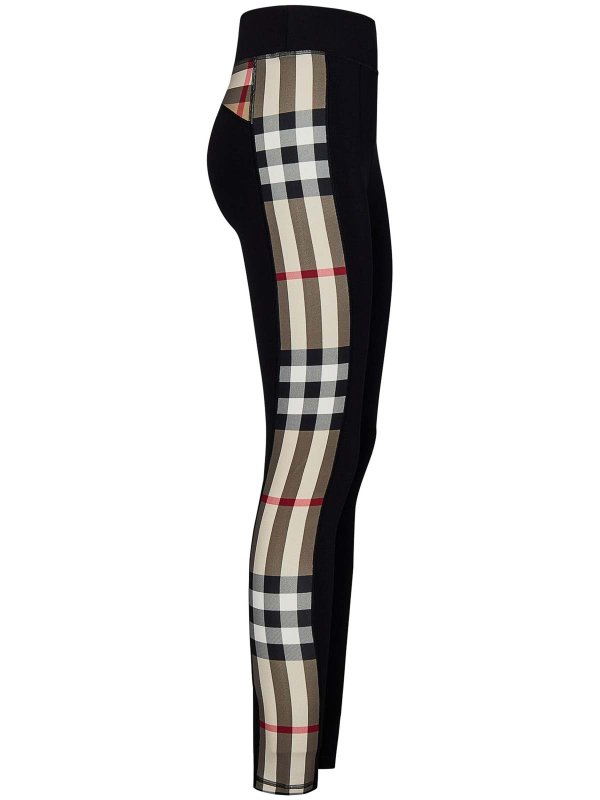 The Best Shops BURBERRY: レギンス - レギンス - 黒