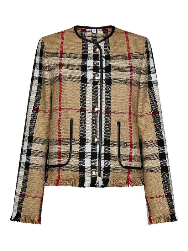 Burberry カジュアルジャケット - ベージュ|8072608