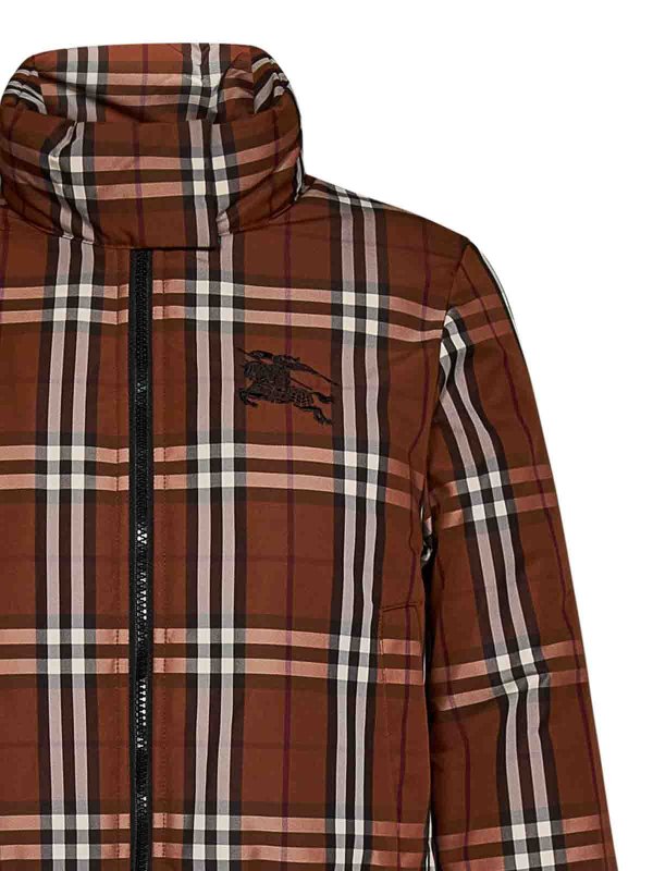 The Best Shops BURBERRY: casual jackets - Down jacket with oak leaf crest at back