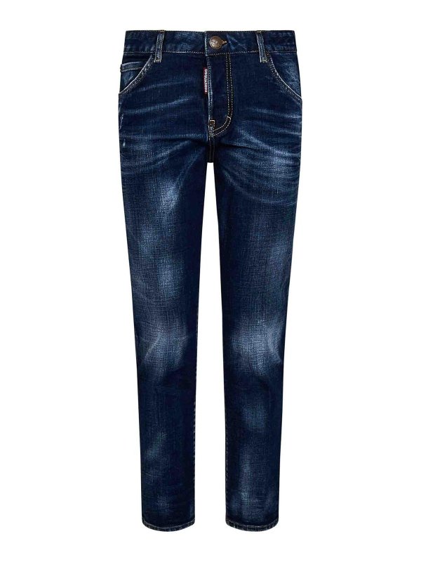 DSQUARED2: Jeans boot-cut - Jeans Boot-Cut - Azul