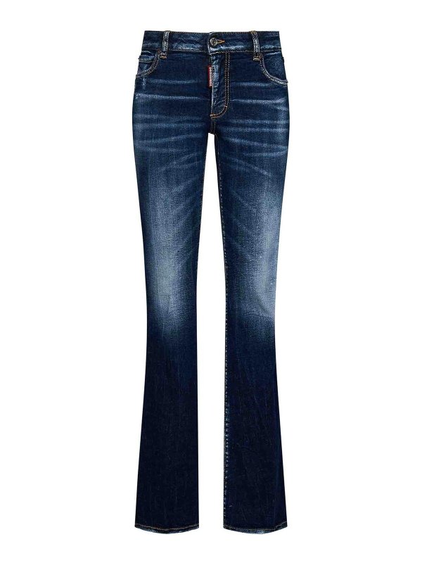 DSQUARED2: Jeans boot-cut - Jeans Boot-Cut - Azul