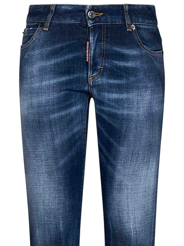 The Best Shops DSQUARED2: Bootcut - Bootcut Jeans - Blau