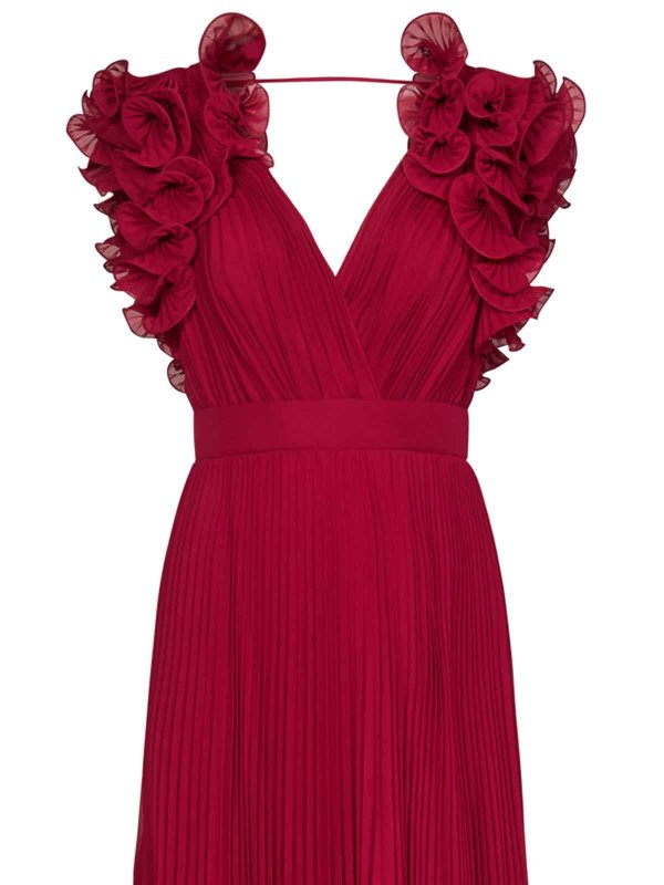 The Best Shops ELIE SAAB: Robe longueur genou - Robe Au Genou - Rouge